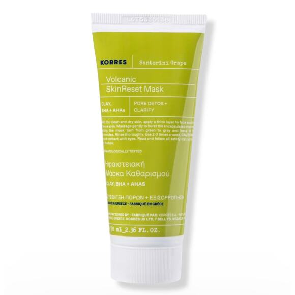 Korres Santorini Grape Volcanic Skin Reset Mask - Picture 1 of 2